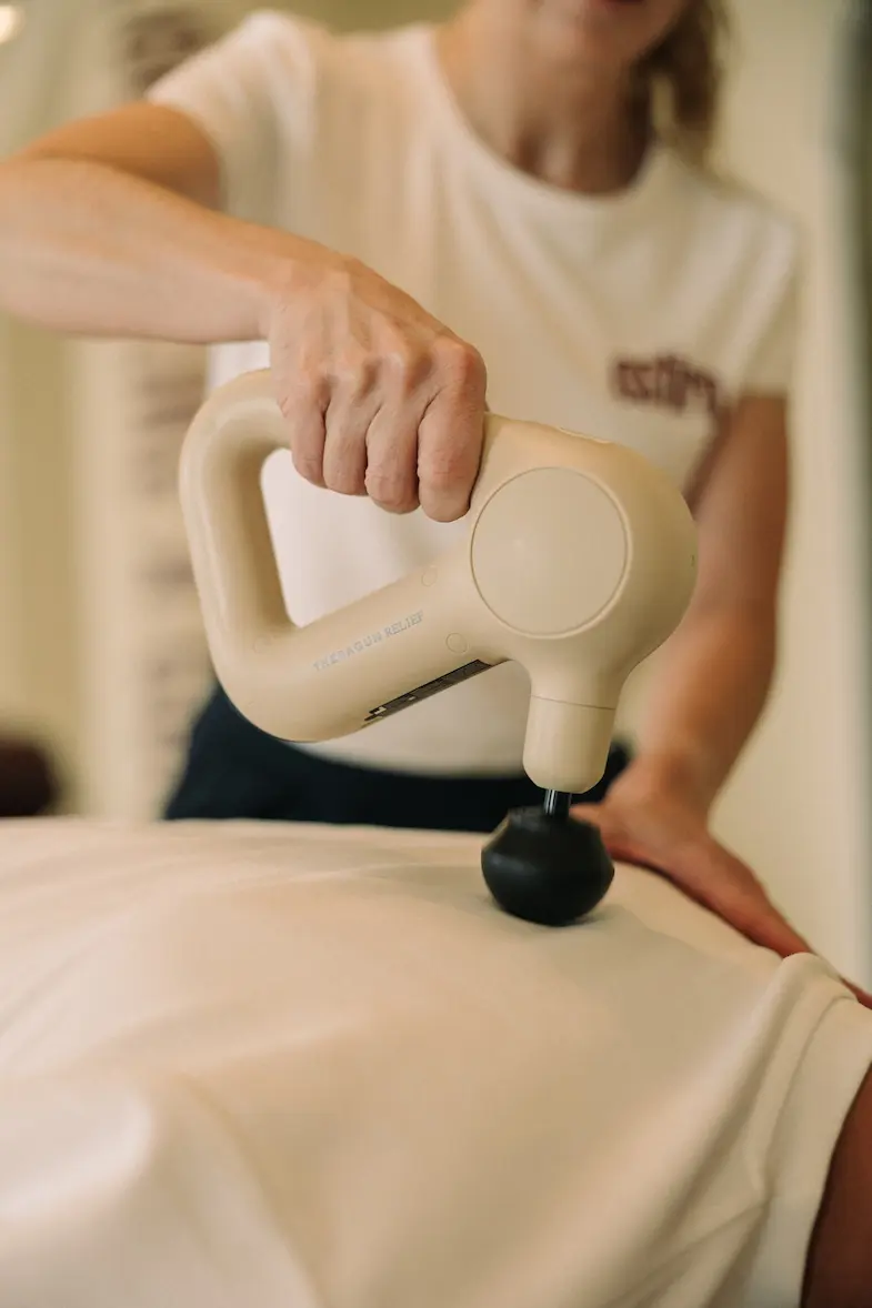 Terapia de percusión en Estiro